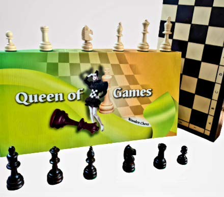 Juego de ajedrez profesional OLÍMPICO grande de clase alta de 42 cm / 16,5 pulgadas hecho a mano por Master Of Chess