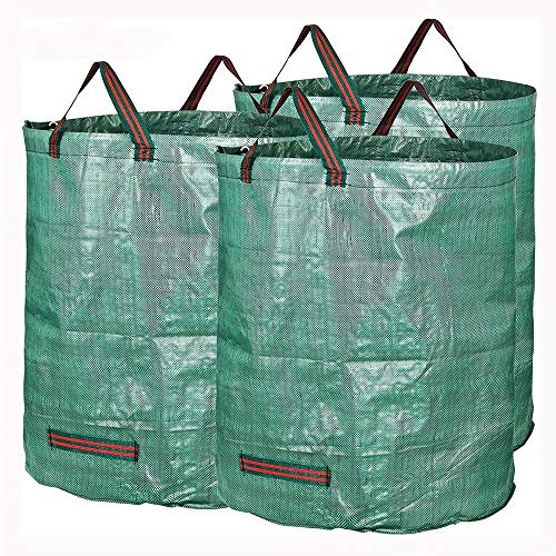 Maceta interior al aire libre 3 paquetes residuos de jardinería bolsas de recogida de limpieza cestas de almacenamiento Florero de decoración de oficina en casa ( Color : Verde , Size : One size )