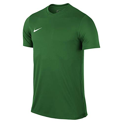 Nike Park VI Camiseta de Manga Corta para hombre, Verde (KiefernVerde/Blanco), S