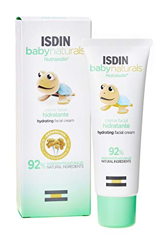 Nutraisdin Baby Naturals Crema Facial Hidratante Diaria para Bebé, con un 92% de Ingredientes de Origen Natural, 50ml