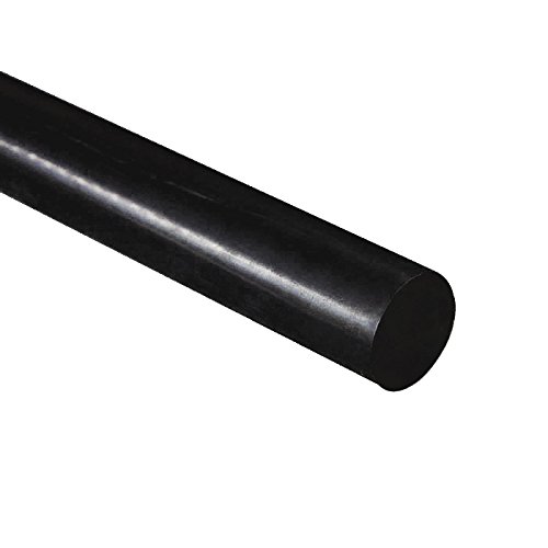 Polietileno de alta densidad HDPE redondo Rod, negro 30m m diámetro x 300m m largo grado A PE 500