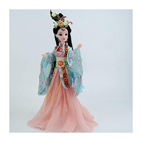 Siunwdiy Colección de muñecas, decoración Oriental, Mesa Decorativa con Exquisita Belleza muñeca muñeca muñeca Tablas Decorativas,2