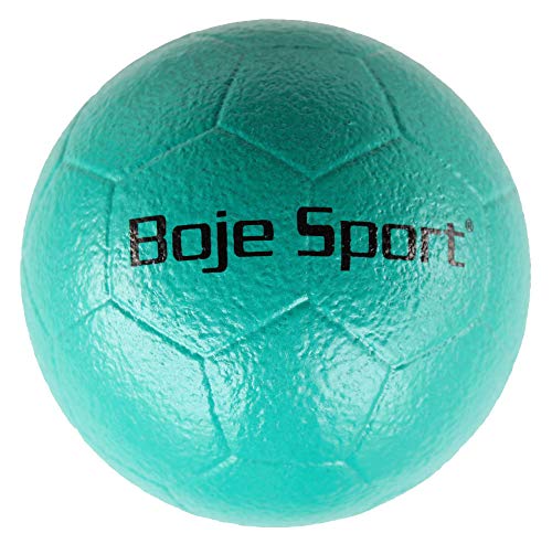 softfuss Ball, Soft Balón de fútbol con piel de elefante, tamaño 3, diámetro 19 cm Peso Aprox. 300 g, color: verde
