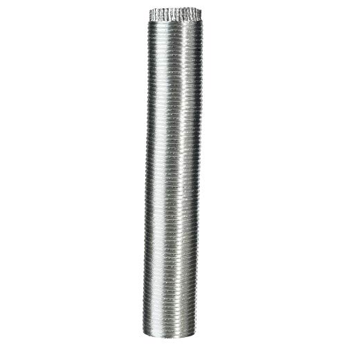 Tubo corrugado para chimeneas extensible, flexible, de aluminio, todas las medidas, diámetro de 160 cm