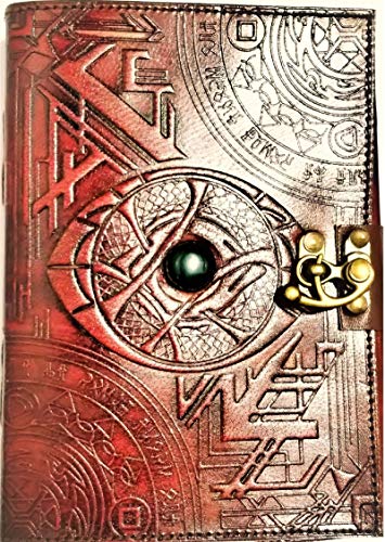 Urban Leather Libro – Diario de ciencia ficción Doctor Strange Fantasy – Libro de hechizos mágicos – Dibujo cuaderno de bocetos cuaderno de recortes