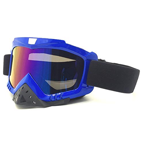Yi-xir diseño Clasico Motocross Casco Gafas Riding Gafas Ski Goggles Gafas de Viento Racing Moda (Color : 7, Size : 20 * 11cm)