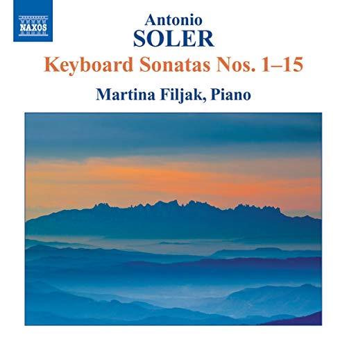 Antonio Soler : Sonates pour clavier n° 1 à n° 15