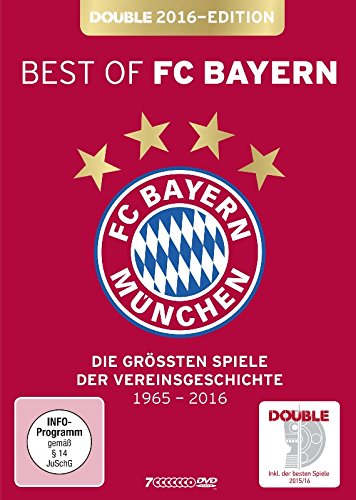 Best of FC Bayern München: Die größten Spiele der Vereinsgeschichte [7 DVDs] Edition Double 2016