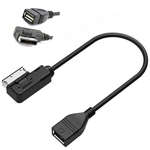 Cable de audio A224 de Audioproject – AMI MDI MMI USB Audio MP3, adaptador de música para Audi A1 A2 A3 A4 A5 A6 A8 Q5 Q7 TT, Volkswagen, Golf, Passat, B6 B7, Seat, Skoda
