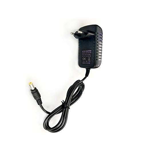 Cargador, Adaptador de Corriente Pared 12V 3A 36W, DC Fuente de Alimentación 5.5x2.5mm Enchufe para Luces Rayas LED/Coche Electrónica/DVR/Sistema de Vigilancia CCTV, Acepta Entrada AC 100-240V