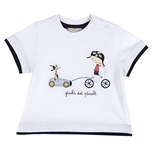 Chicco T-Shirt a Manica Camiseta de Manga Corta, 033, 86 cm para Bebés