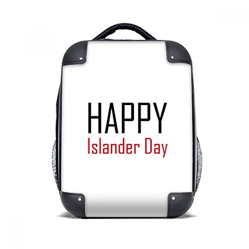 DIYthinker Caso celebrar el Día de Canadá Islas del Blessing duro de transporte para hombro Niños Mochila 15" Regalo
