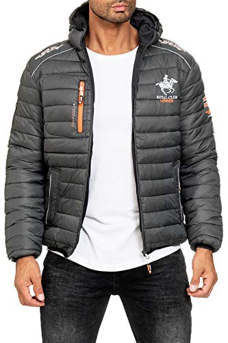 Geographical Norway Chaqueta acolchada para hombre. gris oscuro L