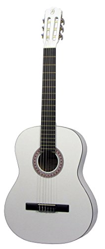 Gómez 001 wh 4 44/4 Guitarra clásica tamaño completo - blanco
