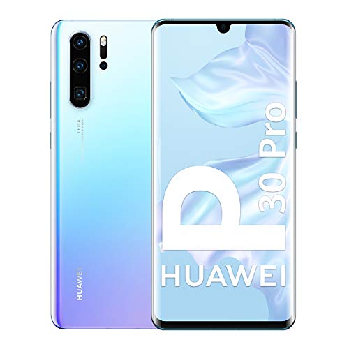 Huawei P30 Pro - Smartphone de 6.47" (Kirin 980 Octa-Core de 2.6GHz, 8GB RAM, Memoria interna de 256 GB, cámara de 40 MP, Android) Color Nácar [Versión ES/PT]