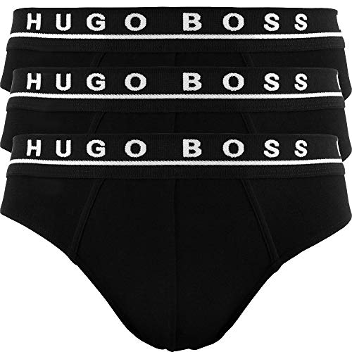 Hugo Boss Pack de 3 calzoncillos tipo slip 3 x schwarz black large