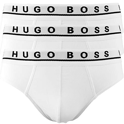 Hugo Boss Pack de 3 calzoncillos tipo slip 3 x weiß white large