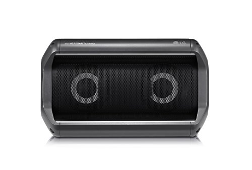 LG XBOOM PK5 - Altavoz Portátil (20 W, Inalámbrico, aptX HD, 15h de batería, Resistencia al agua IPX5, Iluminación, Bluetooth) Color Negro