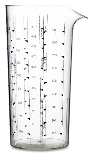 Mepal rosti M112049 - Jarra medidora 1 litro rosti Transparente