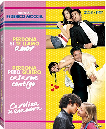 Pack Federico Moccia: Perdona Si Te Llamo Amor + Perdona Pero Quiero Casarme Contigo + Carolina Se Enamora [Blu-ray]