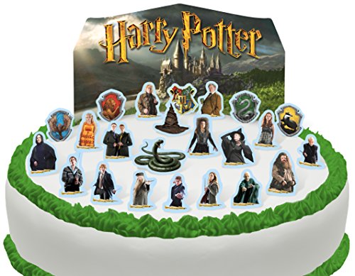 Toppershack 24 x decoración para pasteles comestibles PRECORTADAS de Harry Potter