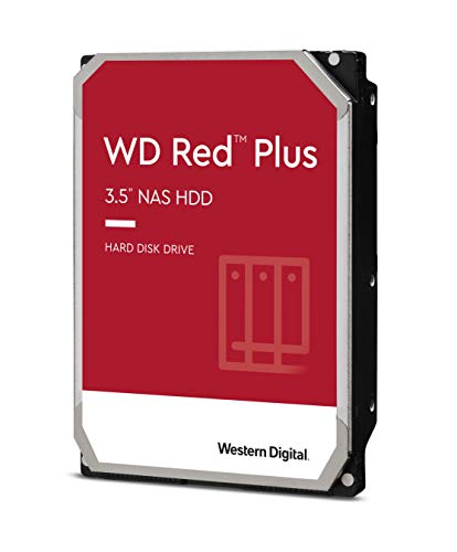 WD Red WD101EFAX Disco Duro 3.5" para Dispositivos NAS 5400 RPM Class 10TB, SATA 6 GB/s, CMR, 256MB Cache, Rojo