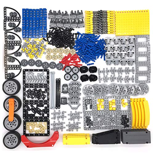 Yovso Piezas de repuesto técnicas, piezas individuales, tecnología personalizada, engranajes, suspensión, poleas, compatible con Lego Technic