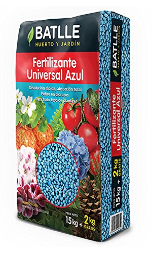 Abonos - Fertilizante Universal Azul Saco 15kg - Batlle