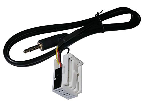 AERZETIX - Adaptador Cable - AUX a Jack 3.5mm - para Coche vehículos - C12060