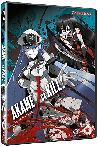 Akame Ga Kill Collection 2 (Episodes 13-24) [DVD] [NTSC] [Reino Unido]