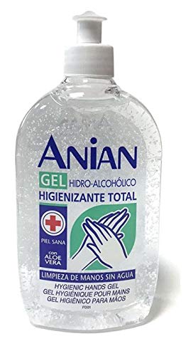 ANIAN HIDRO-ALCOHÓLICO gel higienizante total manos 500 ml