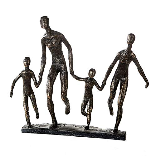 Casablanca – Figura escultura, objeto, figura decorativa – Familia, We Are Family – Poly – Altura: 35 cm