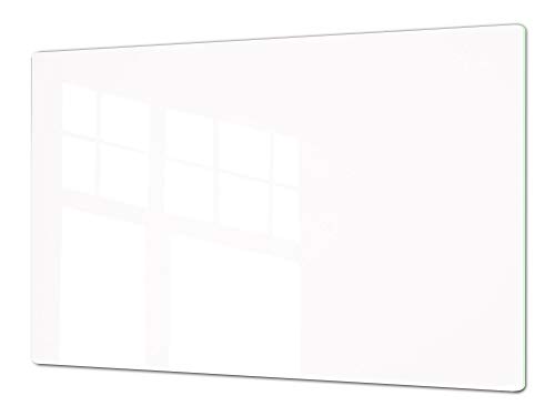 Gigante Cubre vitro resistente a golpes y arañazos - Gran Tabla de cortar de vidrio templado - Encimera de trabajo – UNA PIEZA (80 x 52 cm) o DOS PIEZAS (40 x 52 cm) Serie de colores DD22A