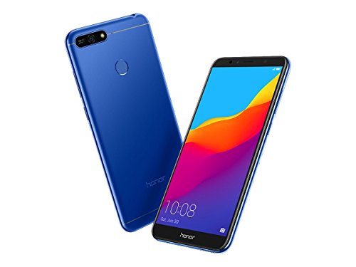 Honor 7A - Smartphone con Pantalla de 5.7" (4G, Octa Core, cámara 13 MP y Frontal 8 MP, 2 GB de RAM, 16 GB de ROM, reconocimiento Facial, Lector de Huellas, Android), Azul