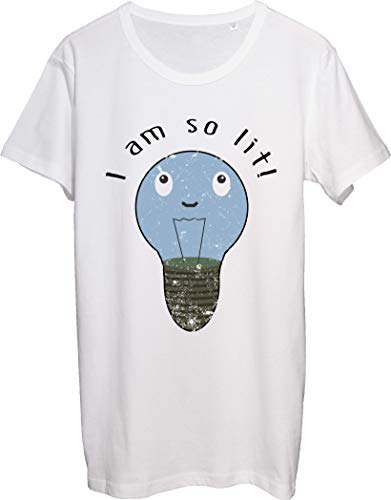 I'm So Lit - Camiseta para hombre, diseño de bombilla azul