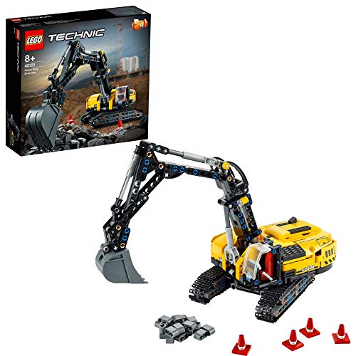 LEGO 42121 Technic 2en1 de Excavadora Pesada en Tractor con Orugas, Juguete de construcción para Niños y Niñas de +8 años