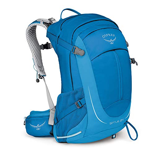 Osprey Sirrus 24, mochila de senderismo con ventilación para mujer, Summit Blue, O/S
