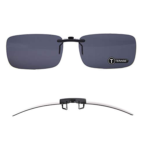 Polarized Clip-on Sunglasses Over Prescription Glasses Anti-Glare UV404 for Men Women Driving Travelling Outdoor Sport …