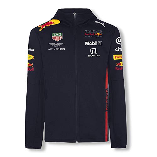 Red Bull Racing Aston Martin Team Hoody 2019, XL suéter, Azul (Navy Navy), X-Large para Hombre