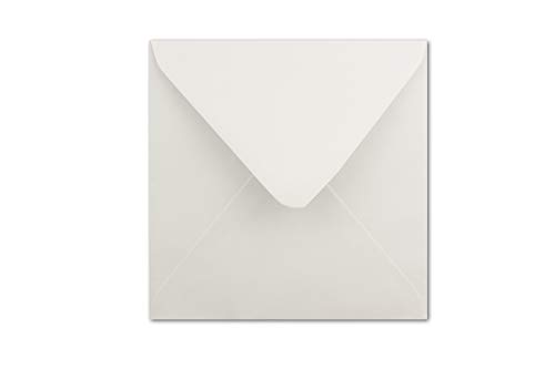 20 enveloppes carrées 16 x 16 cm blanc 90 g/m²