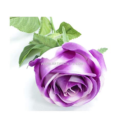 Artipistilos® Flor Tela Essence 8 X 8 Cms. - Diametro: 8 Cms. Altura: 8 Cms, Purpura - Flores De Tela