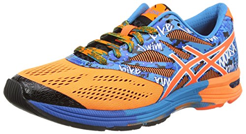 ASICS Gel-Noosa Tri 10 - Zapatillas de Running para Hombre, Color Naranja (Hot Orange/Hot Orange/Electric 3030), Talla 46