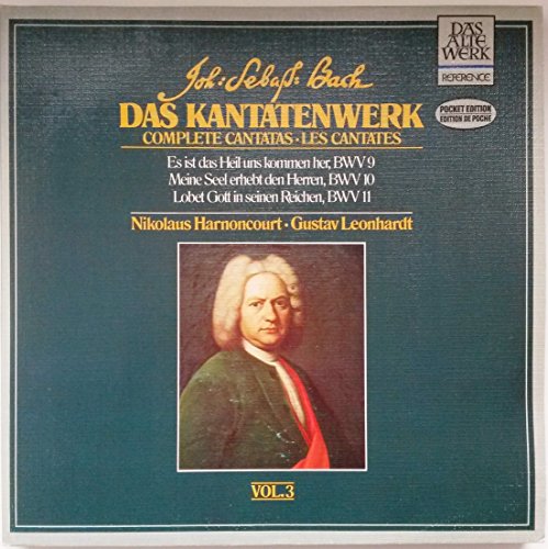 Bach: Das Kantatenwerk / Complete Cantatas - Vol. 3 (BWV 9 -11) (Pocket Edition) [Vinyl Doppel-LP] [Schallplatte]