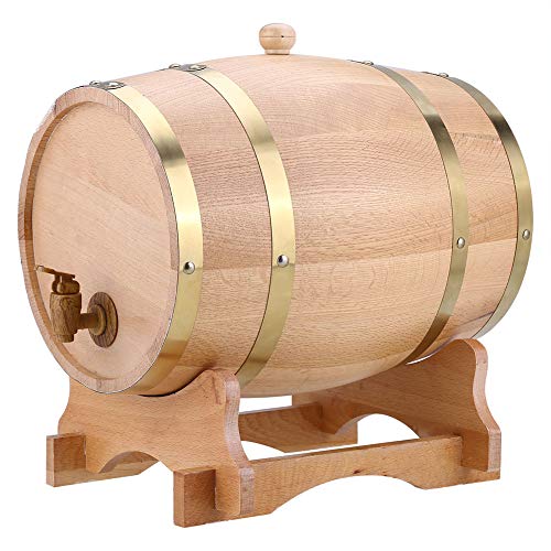 Barril de madera de roble para whisky americano, 10 L, ideal para regalos