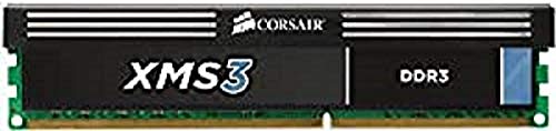 Corsair XMS3 - Módulo de Memoria de Alto Rendimiento de 4 GB (1 x 4 GB, DDR3, 1600 MHz, CL9) (CMX4GX3M1A1600C9)