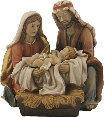 Figura de Natividad, Sagrada Familia Oriental, Altura de Bloque 13 cm (44635093797)