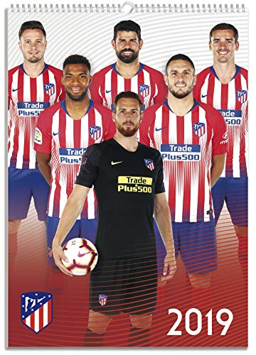 Grupo Erik Editores Calendario2019-12 lámina A3 Atlético de Madrid