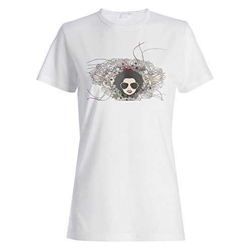 INNOGLEN Cartel Retro Grunge Nuevo Vintage Antiguo Camiseta de Las Mujeres d838f