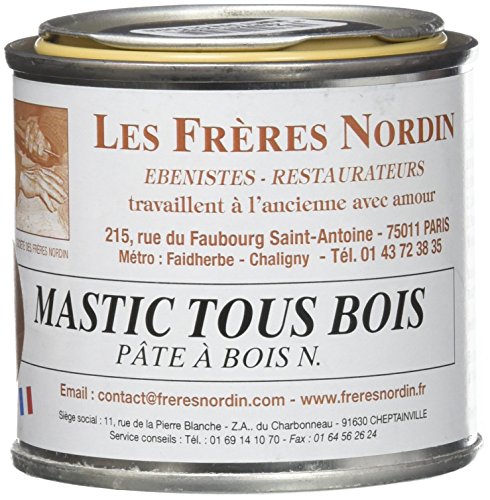 Les Frères Nordin 416105 - Masilla para madera profesional de color roble oscuro