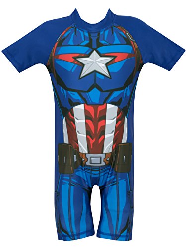 Marvel Captain America - traje de baño para niños [2-3 años] [multicolor]